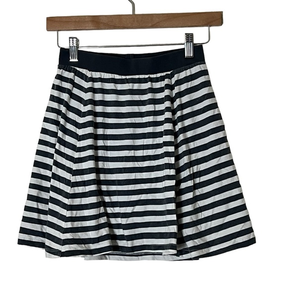 Tea Collection | Blue/white striped cotton skirt with kick shorts girl’s… - Picture 1 of 9